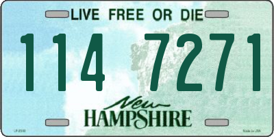 NH license plate 1147271
