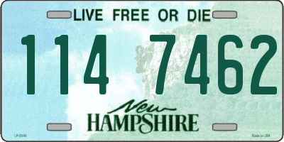 NH license plate 1147462