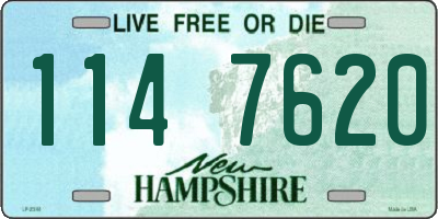 NH license plate 1147620
