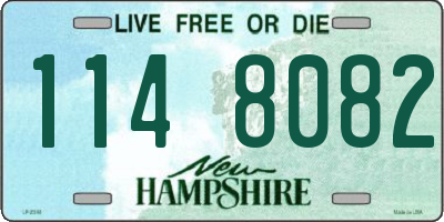 NH license plate 1148082