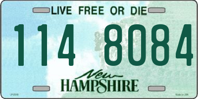 NH license plate 1148084