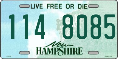 NH license plate 1148085