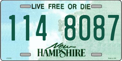 NH license plate 1148087