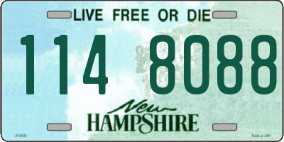 NH license plate 1148088
