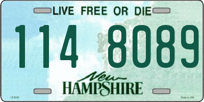 NH license plate 1148089