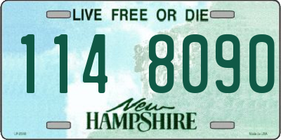 NH license plate 1148090