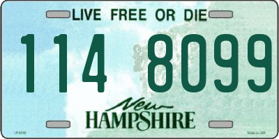 NH license plate 1148099