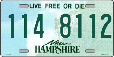 NH license plate 1148112