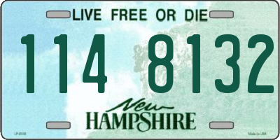 NH license plate 1148132