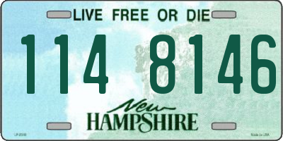 NH license plate 1148146