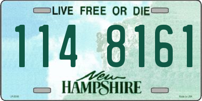 NH license plate 1148161