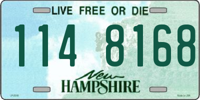 NH license plate 1148168