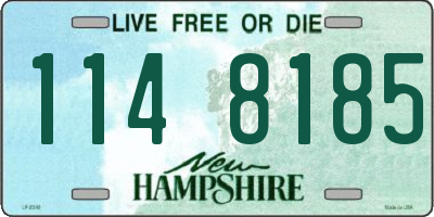 NH license plate 1148185