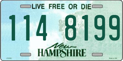 NH license plate 1148199
