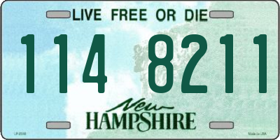 NH license plate 1148211