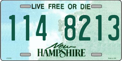NH license plate 1148213