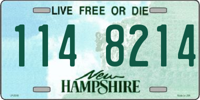 NH license plate 1148214