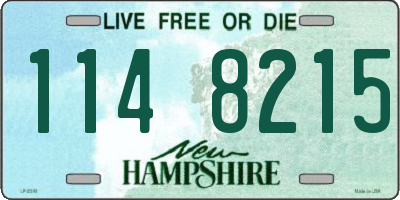 NH license plate 1148215