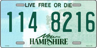 NH license plate 1148216
