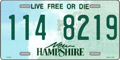 NH license plate 1148219