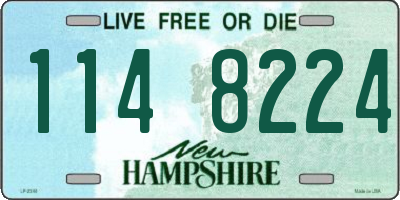 NH license plate 1148224