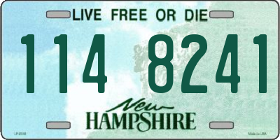 NH license plate 1148241