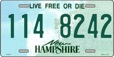 NH license plate 1148242