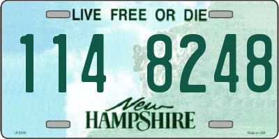 NH license plate 1148248
