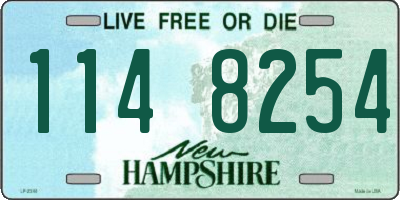 NH license plate 1148254
