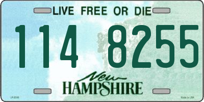 NH license plate 1148255