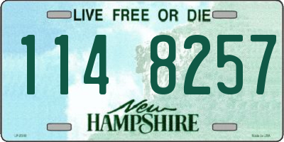NH license plate 1148257