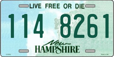 NH license plate 1148261
