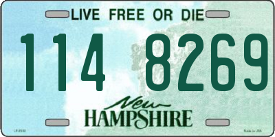 NH license plate 1148269
