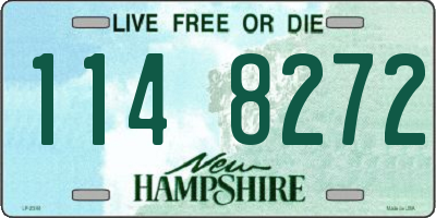 NH license plate 1148272