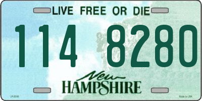 NH license plate 1148280