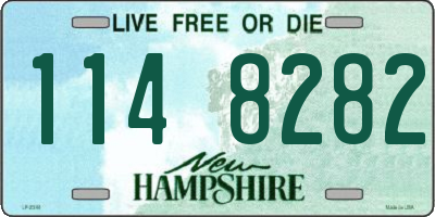 NH license plate 1148282