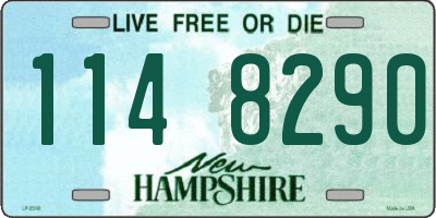 NH license plate 1148290