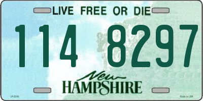 NH license plate 1148297