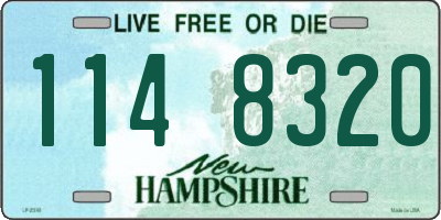 NH license plate 1148320