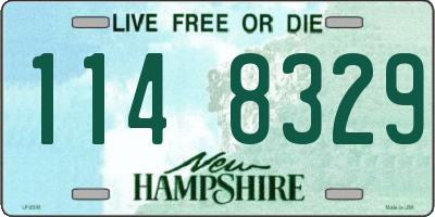 NH license plate 1148329