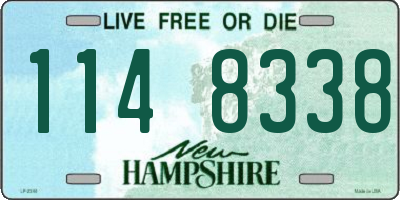 NH license plate 1148338