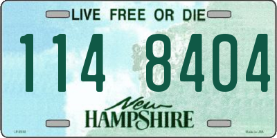 NH license plate 1148404