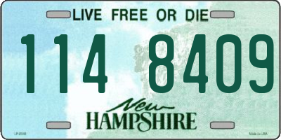 NH license plate 1148409