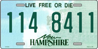 NH license plate 1148411