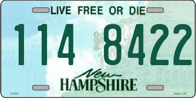 NH license plate 1148422