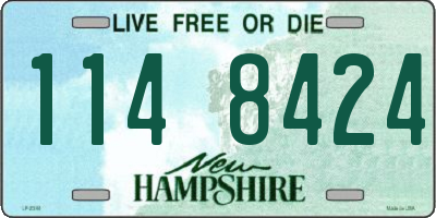 NH license plate 1148424