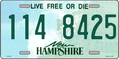 NH license plate 1148425