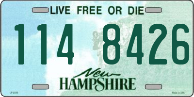 NH license plate 1148426