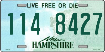 NH license plate 1148427