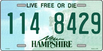 NH license plate 1148429